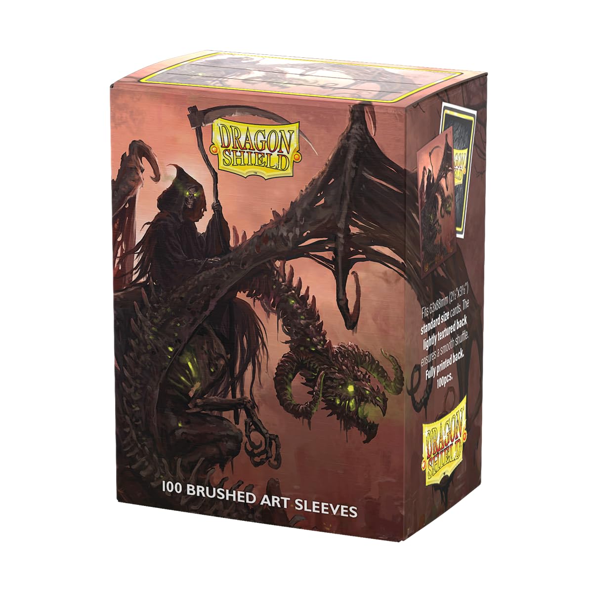 Dragon Shield | Brushed Art Sleeves | Halloween 2025 | 100 CT